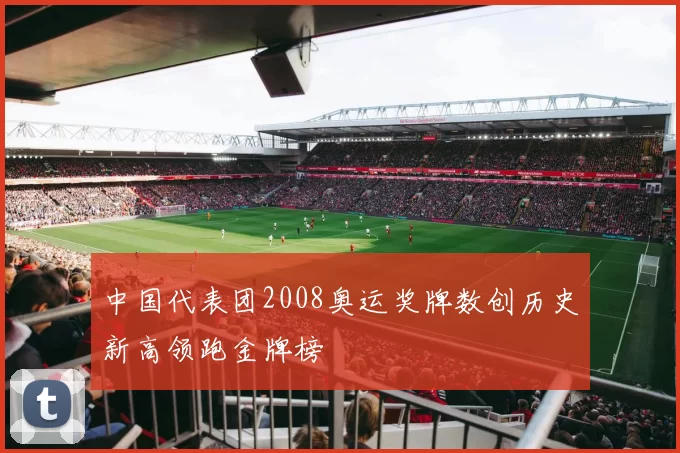 中国代表团2008奥运奖牌数创历史新高领跑金牌榜